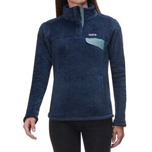 Patagonia Retool Fleece Snap Prusian Blue Pullover